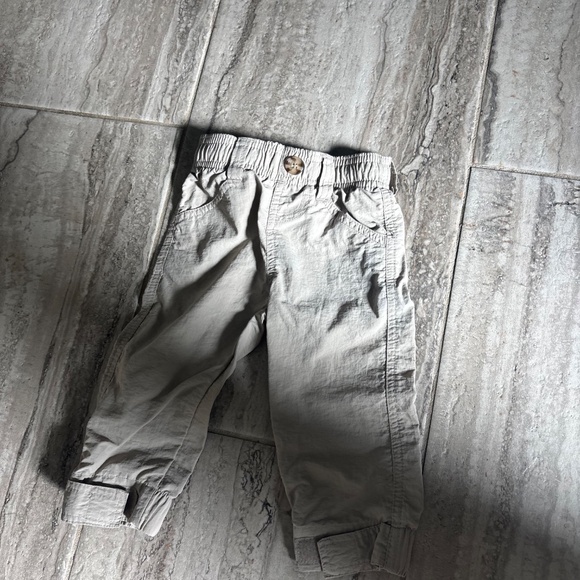 Vibrant Kids Casual Pants - Tan and Red - Picture 2 of 5